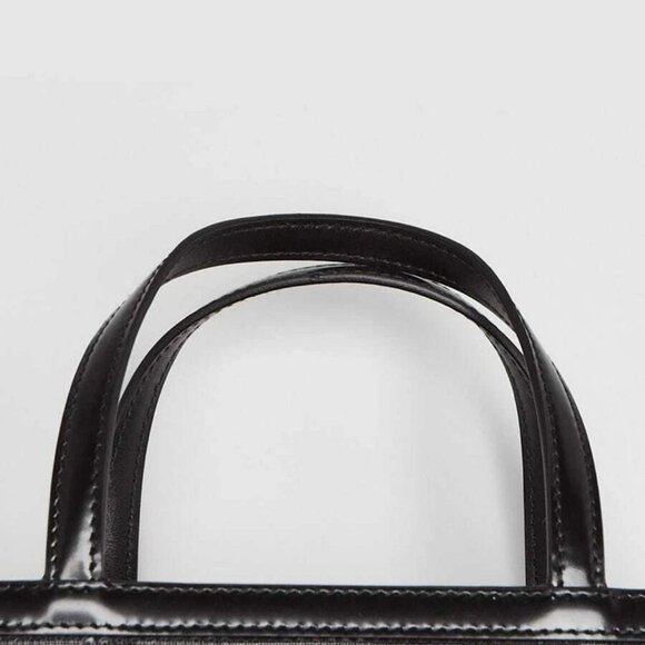 Prada Black Sequin Mesh and Leather Small Tote Bag 1BG417 - Picture 8 of 11